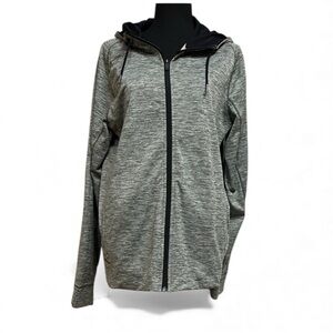 Zella by Nordstrom Men’s green pocketed zipper hoodie